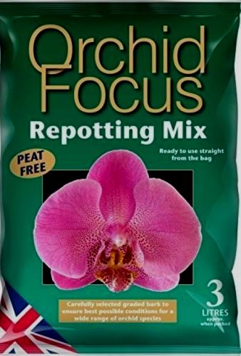 Orchid Focus Repotting Bark 3 Litre Bag